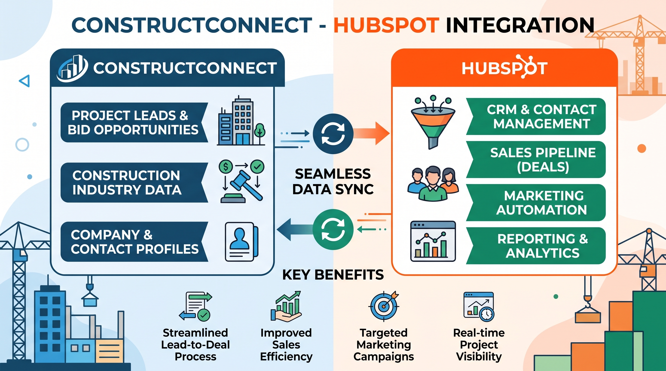 constructconnect-hubspot connector